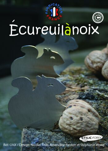 ECUREUILàNOIX - Pour ouvrir les noix au quart de tour ! 2