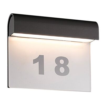 LED outdoor wall light "Nombus"