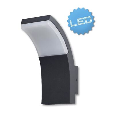 LED outdoor wall light "Orbis"