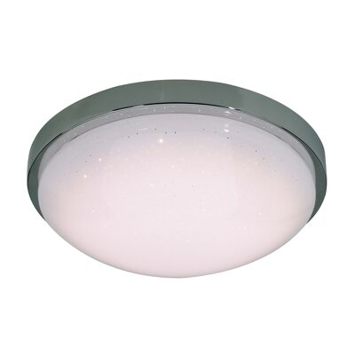 Lampada da parete e soffitto a LED "Catania" con effetto cristallo d:29cm