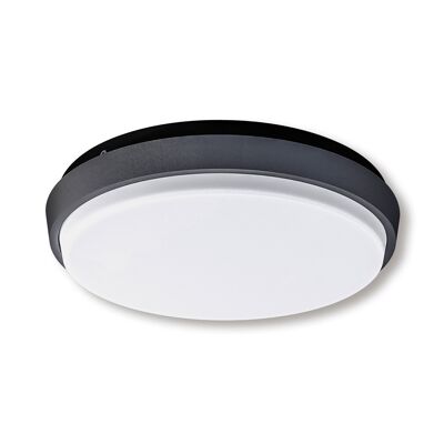 LED outdoor wall light IP54 "Mio" d:17.5cm