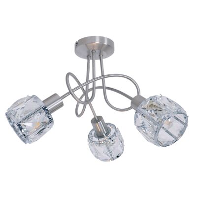 Triple foco LED E14 filamento "Josefa"