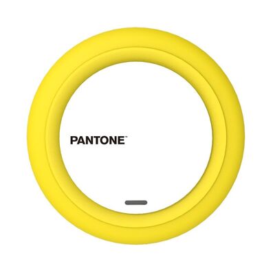 Wireless charger, Pantone, yellow