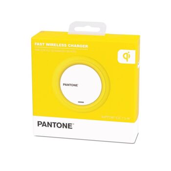 Chargeur sans fil, Pantone, jaune 2