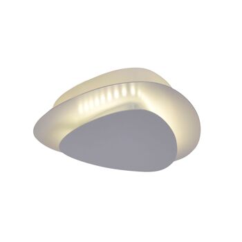 Applique et plafonnier LED "Liso" blanc 3