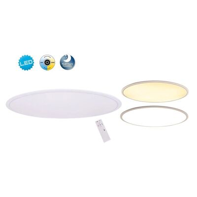 LED ceiling light "Pesaro" oval 80x35cm