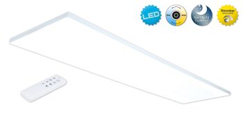 Panneau plafonnier LED "Carente" l: 119.5cm - sans cadre 1