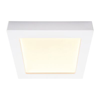 Luminaire LED encastrable/en saillie "Complex" s : 22,7 cm
