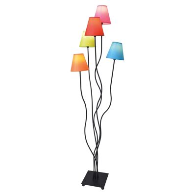 Floor lamp 5 bulbs "Colori"