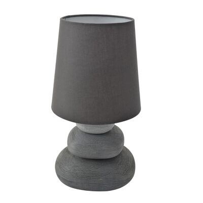 Lampe à poser en céramique "Stoney" h:31cm I
