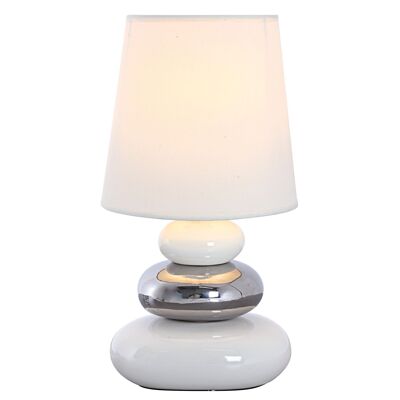 Ceramic table lamp "Stoney" h:31cm IV
