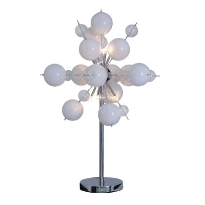 Table lamp "Explosion" in white