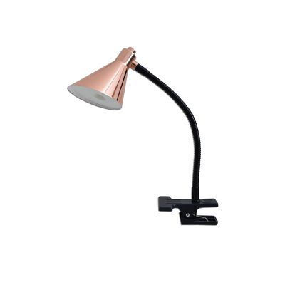 "Copper" LED clamp table lamp