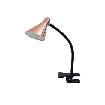 Lampe de table à pince LED "Cuivre" 1