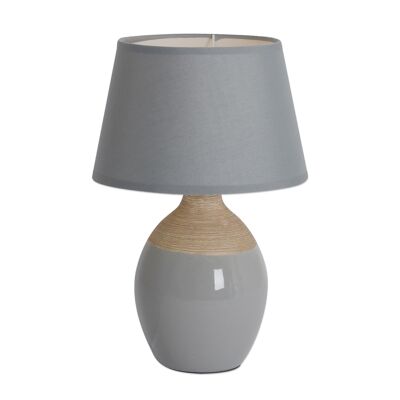 Lámpara de mesa de cerámica "Talia" h:31cm