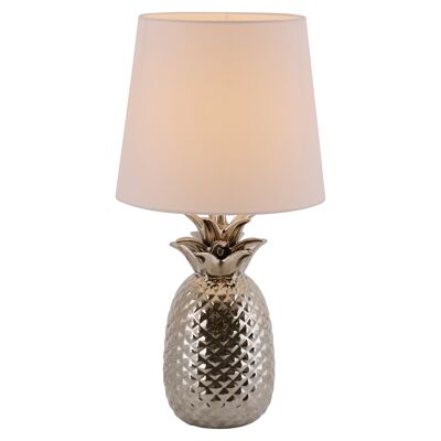 Lampe à poser en céramique h: 45cm "ananas"