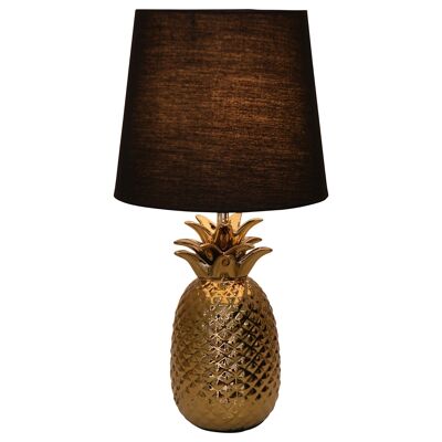 Lámpara de mesa de cerámica h: 45cm "piña" I