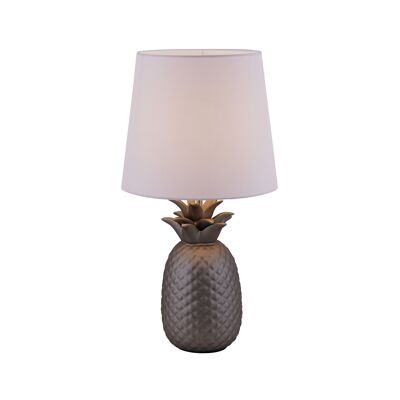 Lampe à poser en céramique h: 45cm "Ananas" II