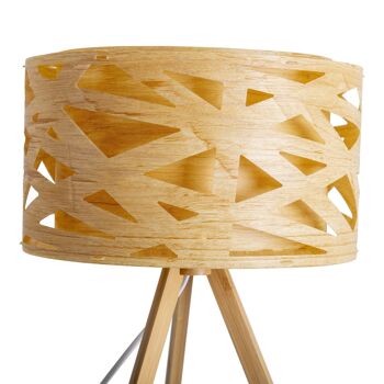 Lampe à poser "Finja" avec bambou h: 55cm 4