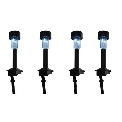 Set of 4 LED solar