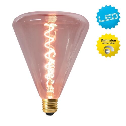 LED Leuchtmittel "Dilly" E27/4W rot