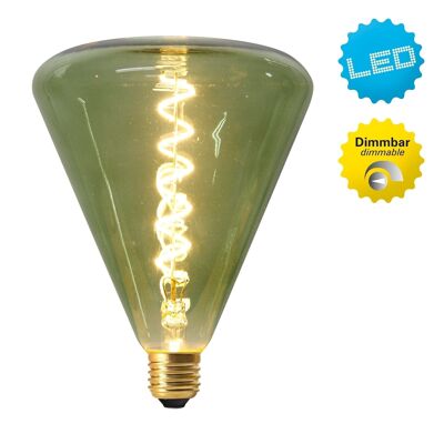 LED Leuchtmittel "Dilly" E27/4W grün I