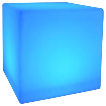 Cube décoratif LED pour extérieur RVB s : 55cm 4