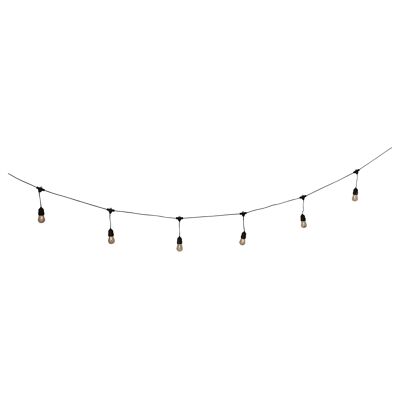 Catena luminosa a LED "Chain Bulb" bianco caldo 270cm