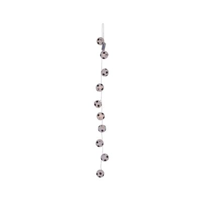 Palloncino Giappone 10 catene luminose "Calcio" da interno