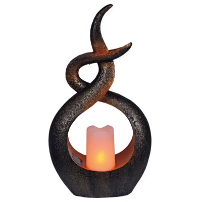 LED solar decorative light "candle flame"