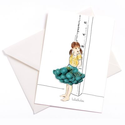 I'm that big - card with color core and envelope | 138