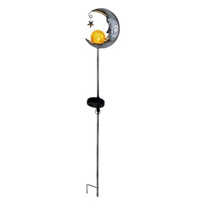 Piquet de sol solaire LED "Lune"