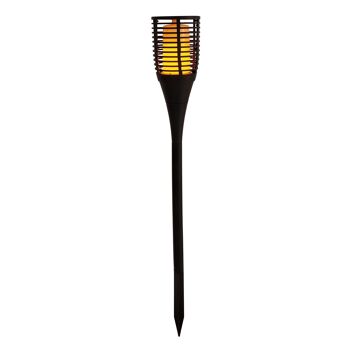 Piquet de sol extérieur LED "torche" h: 78cm 1