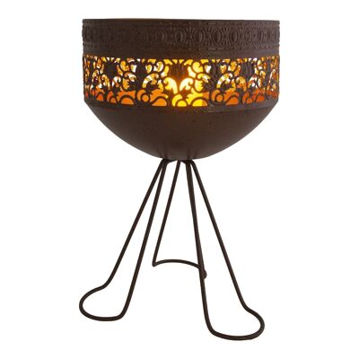 Lampada solare decorativa a LED con base h: 34,5 cm