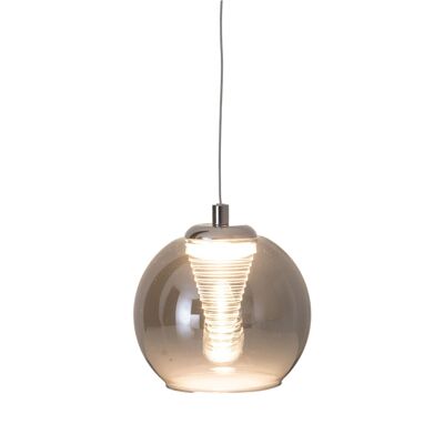 LED pendant light anthracite "Vaso"