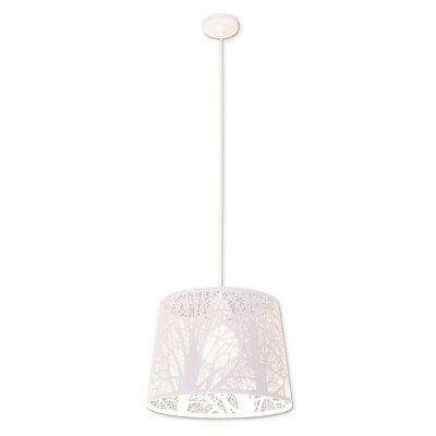 "White Wood" pendant lamp with branch decor