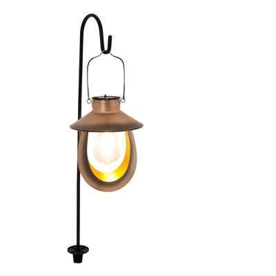 Lampada a sospensione decorativa solare a LED con picchetto - h: 90 cm