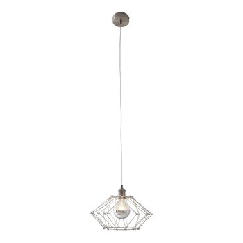 Suspension en métal "Fyn" d:40cm argenté 3