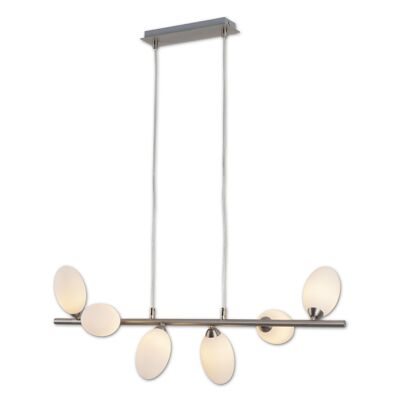 LED pendant light "Eleganza" 6-bulb. l: 80cm