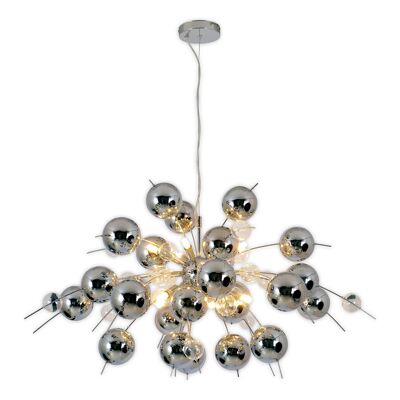 "Explosion" pendant light in chrome, large