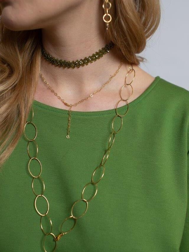 Catena insieme d'oro