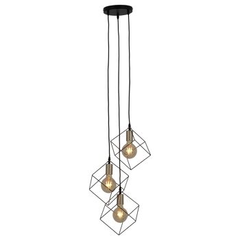 Suspension "Canto", 3 flammes h: 146cm 2