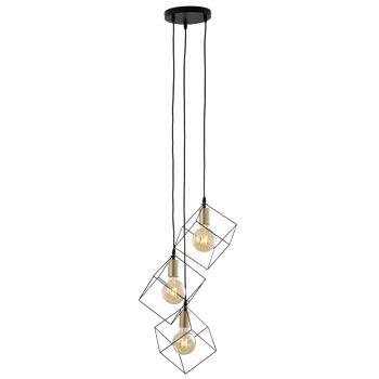 Suspension "Canto", 3 flammes h: 146cm 4