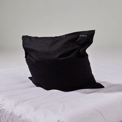 Moire Dream Pillow - black - 80 x 80