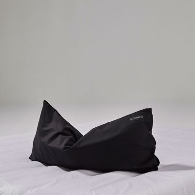 Coussin Moiré Dream - noir - 80 x 40