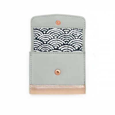 KAWAII square | moondust | Leather card holder | Mini wallet