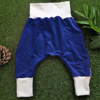 Pantalon confort évolutif uni  Bleu cobalt