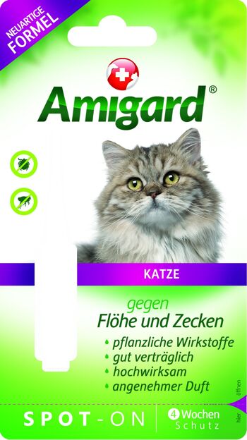 Amigard Spot-on Cat Single Card 1 x 1,5 ml