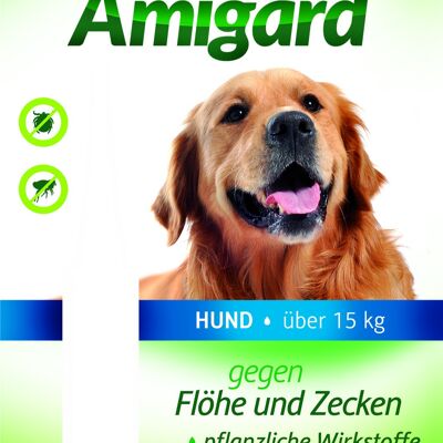Amigard spot-on chiens> 15 kg, carte simple 1 x 4 ml