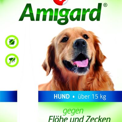 Amigard Spot-on Hunde > 15 Kg, Einzelcard 1 x 4 ml